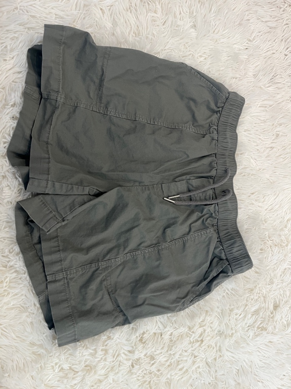 Reitmans Olive Green Athletic Drawstring Shorts